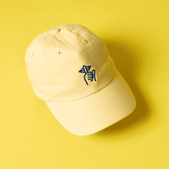 Shhh Logo Dad Hat - Butter