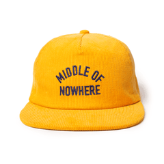 ORIGINAL MIDDLE OF NOWHERE HAT - YELLOW CORD