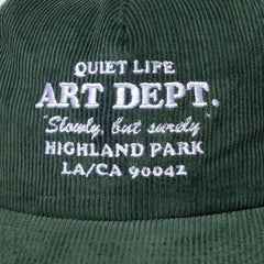 Art Dept. Hat - Green Cord