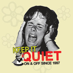 SAMPLE SALE 25 - Keep It Quiet T - Black