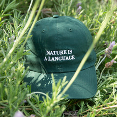 Nature Is A Language Dad Hat