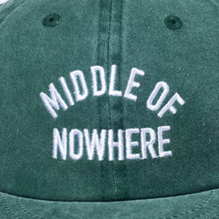 Middle of Nowhere 6 Panel Hat - Vintage Wash SP25