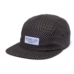 Checkerboard 5 Panel Camper Hat - Made in USA