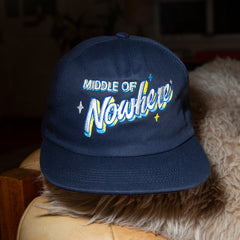 Sign Painter Unstructured Hat - NAVY