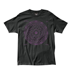 Middle of Now Here T - Black