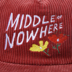 QL x Lonely Palm Middle of Nowhere Hat - RUST CORD
