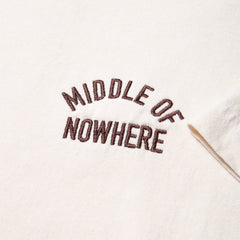 Middle of Nowhere Embroidered T - SMALL ONLY