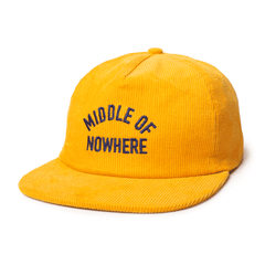 ORIGINAL MIDDLE OF NOWHERE HAT - YELLOW CORD