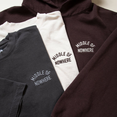 Middle of Nowhere Embroidered T - Made in USA - 2025
