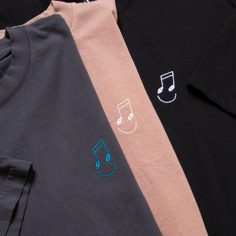 Music Man Embroidered T - Made in USA - MEDIUM ONLY