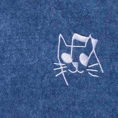 Music Cat Embroidered T - XL ONLY