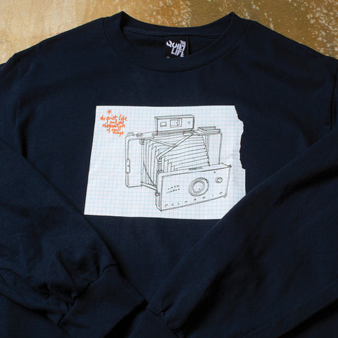 Hecox Polariod Camera Long Sleeve T