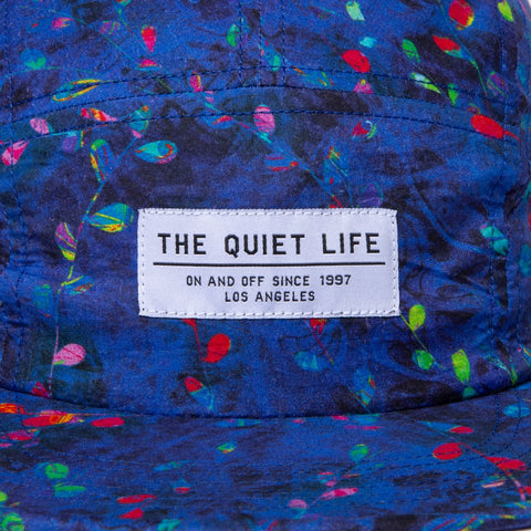 Midnight Floral 5 Panel Camper Hat - Made in USA (FA25)