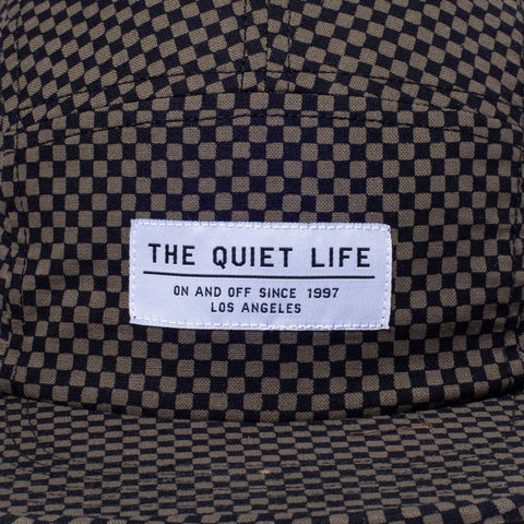 Checkerboard 5 Panel Camper Hat - Made in USA