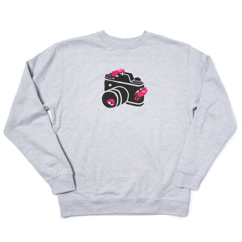 Camera Crabs Crewneck - XL ONLY