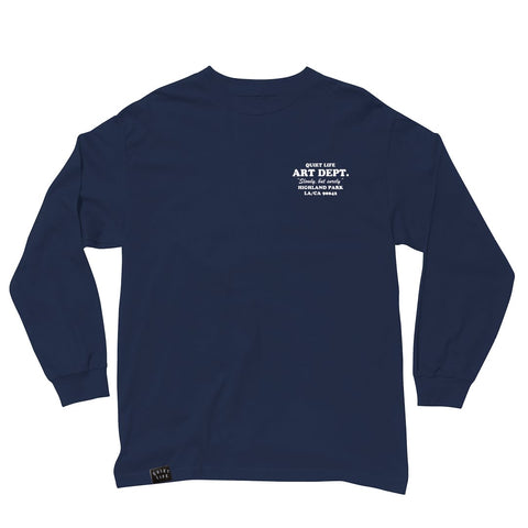 Art Dept. Embroidered Long Sleeve T - XL ONLY