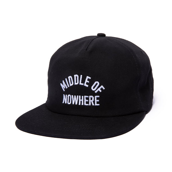 ORIGINAL MIDDLE OF NOWHERE HAT - BLACK