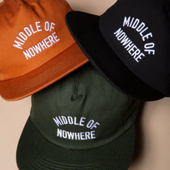 ORIGINAL MIDDLE OF NOWHERE HAT - BLACK